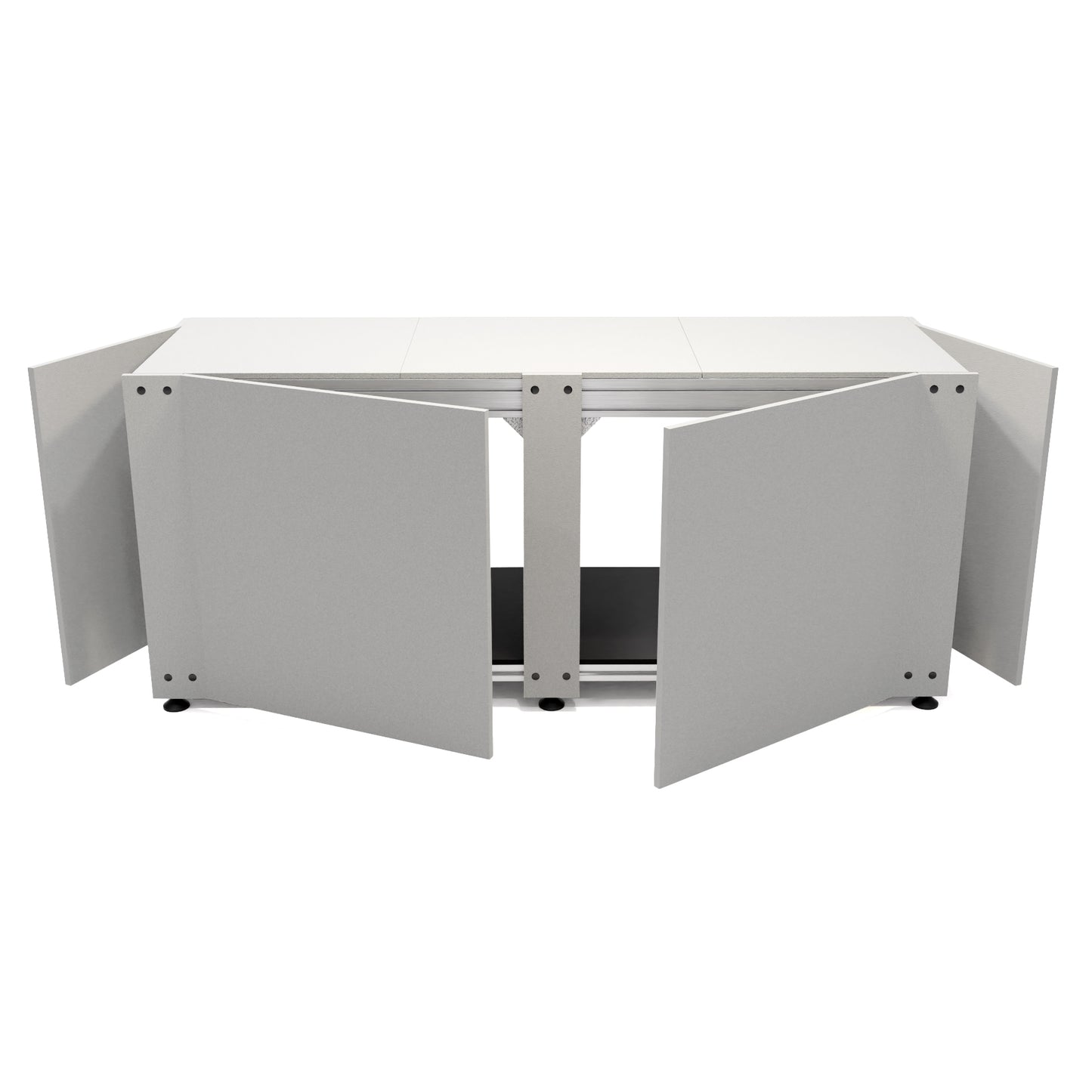 ReefPoint® 225 Saltwater Acrylic Aquarium and Aluminum Stand Center OF 72x24x30