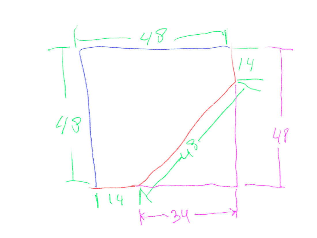 How to Size A Corner Pentagon Fabrication. A Tenecor® Explainer