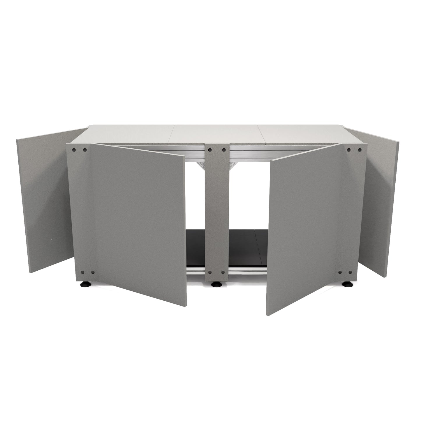 ReefPoint® 190 Saltwater Acrylic Aquarium and Aluminum Stand Center OF 60x24x30