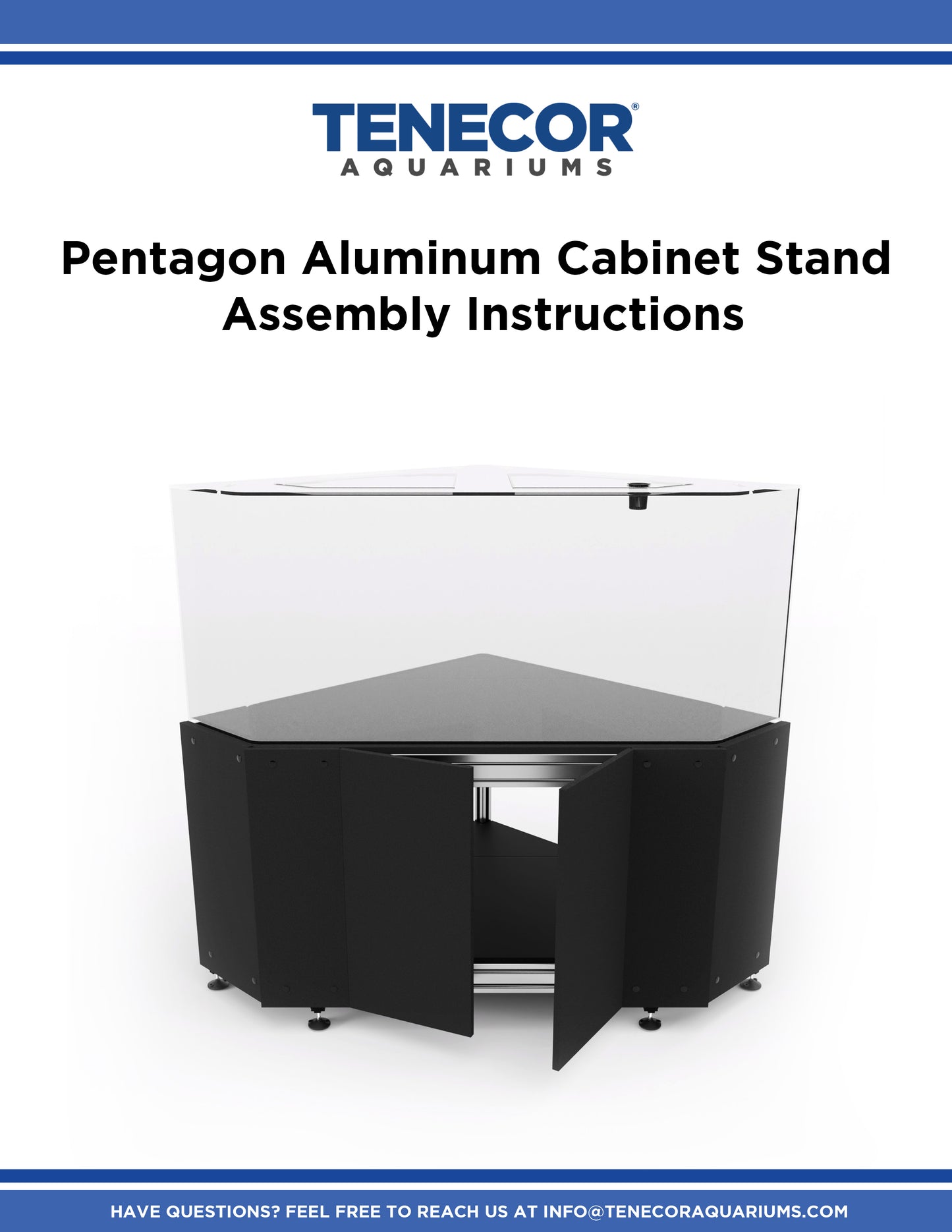 Magnum Corner Pentagon Stand Assembly Instructions