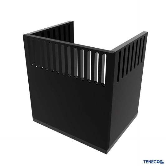 Tenecor® Overflow Box Factory Assembled Open Back 500 GPH 5x4x5