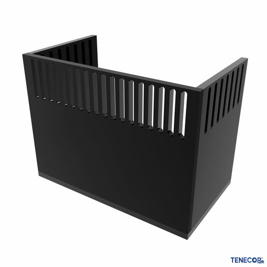 Tenecor® Overflow Box Factory Assembled Open Back 900 GPH 7x4x5