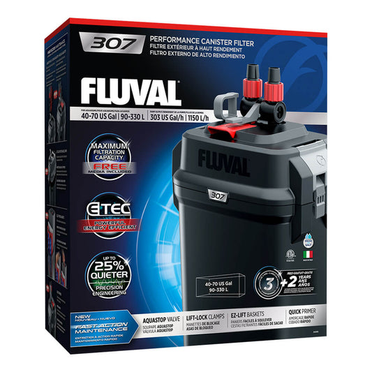Fluval 307 Canister Filter Up to 70 gallons